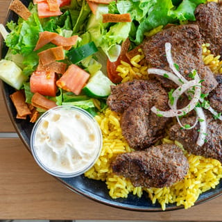 Beef Kabab Dinner
